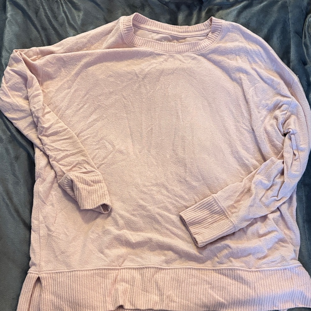 Time and Tru Blush Pink Pullover